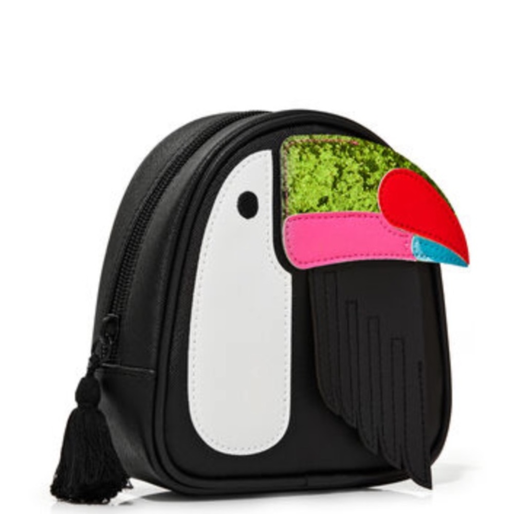💙Bath and Body Works Toucan Cosmetic Bag 💙